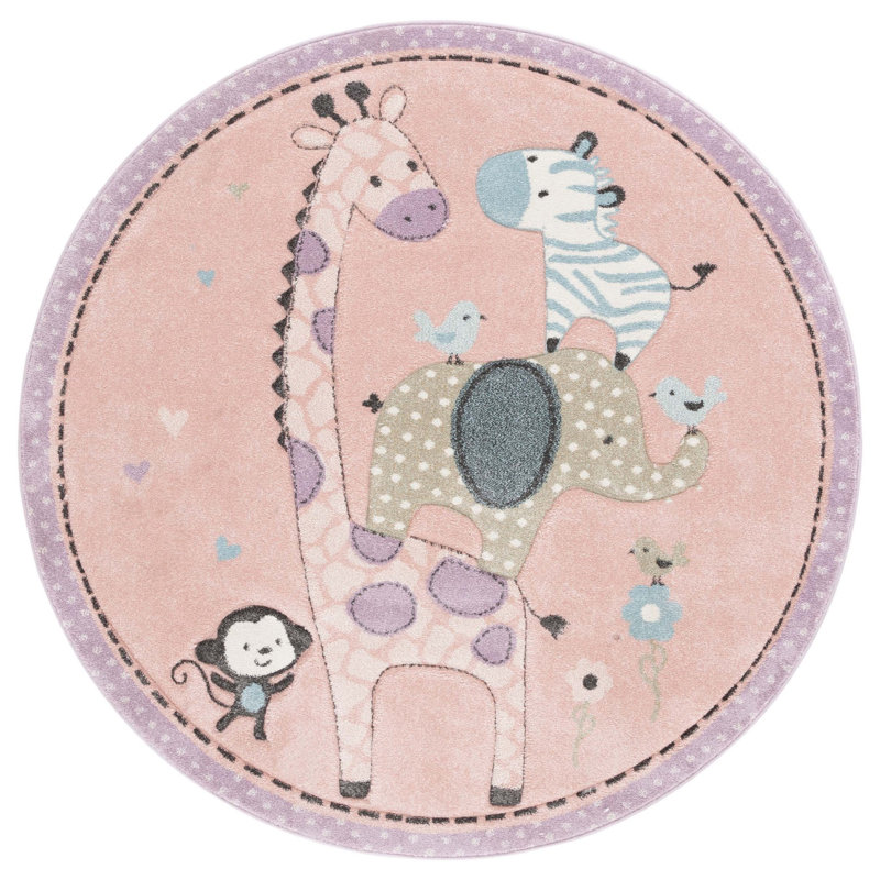 Fazeley 100 Performance Rug, Round 5'3"