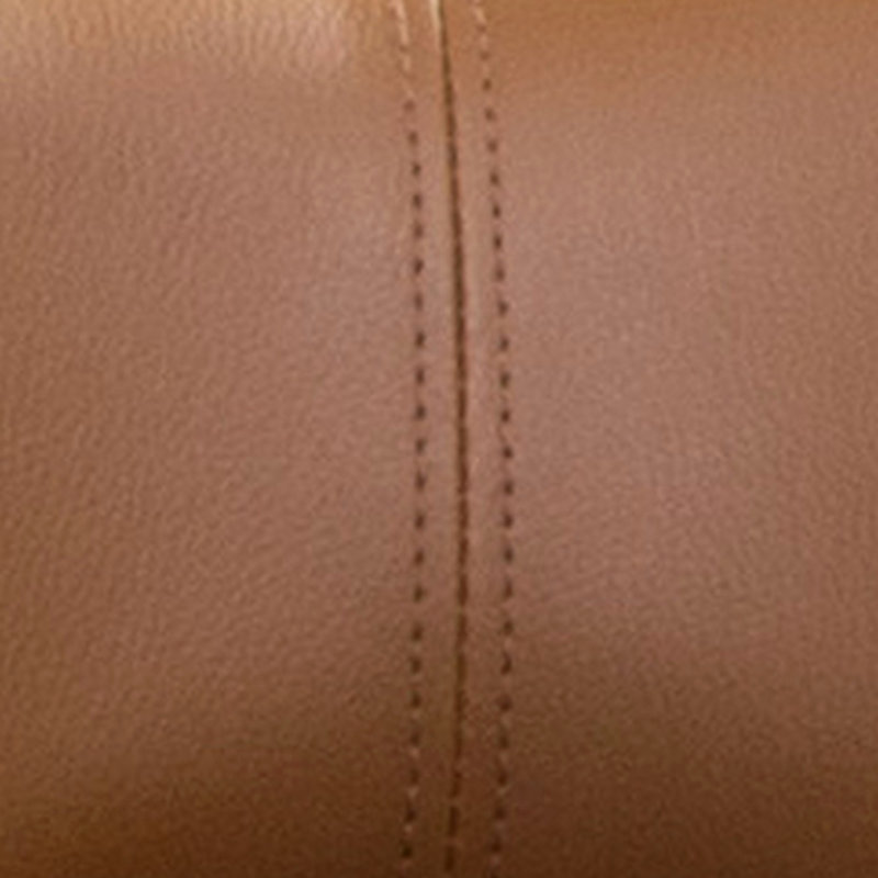 Ensemble de 2 tabourets pivotants réglables Masaccio avec base chromée Airlift, Chameau