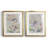 Blossom Study I Blossom Study I - Matted and Framed Under Acrylic Glass, Set of 2, Large Living Room Wall Art