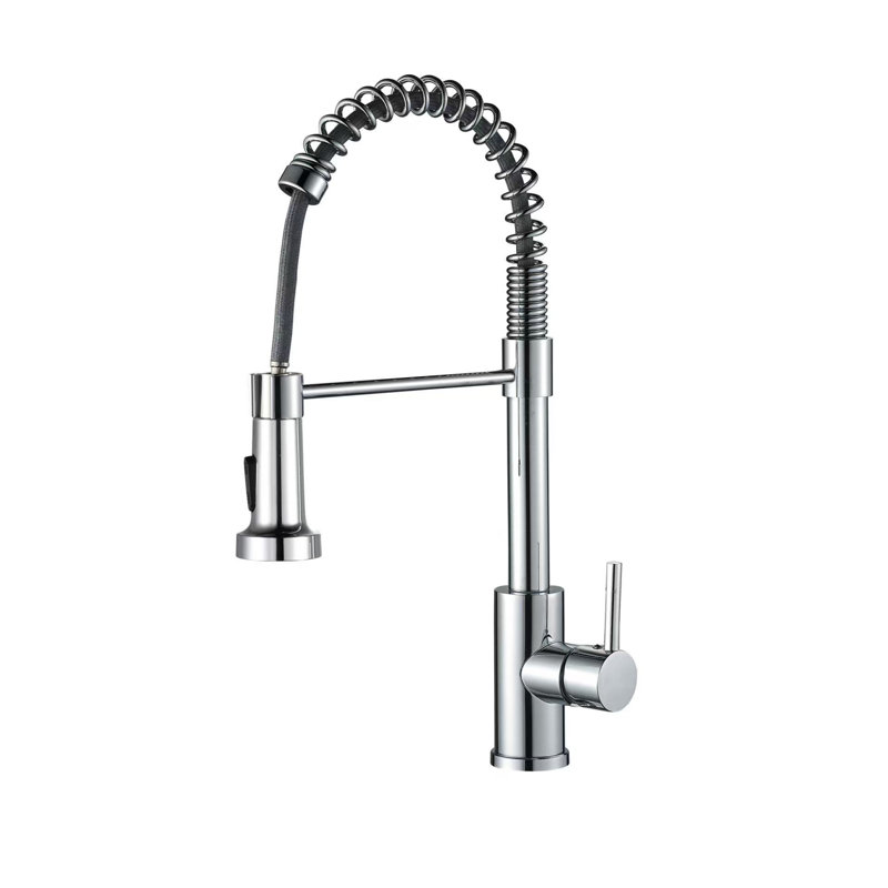 Versatile Dual-spray Stainless Steel Kitchen Faucet For Farmhouse And Rv Use