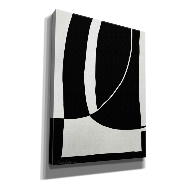 «Pessina Black Ops 1» sur toile par Design Fabrikken, H 16 po x l 12 po x P 0,75 po