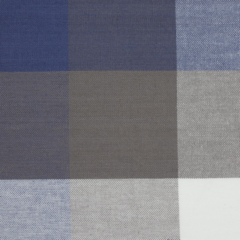 Betzabeth Checkered 100% Cotton Tablecloth, French Blue, 62" L x 104" W