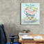 «Watercolor Teacups-a» par Jean Plout, art mural sur toile-1165397991