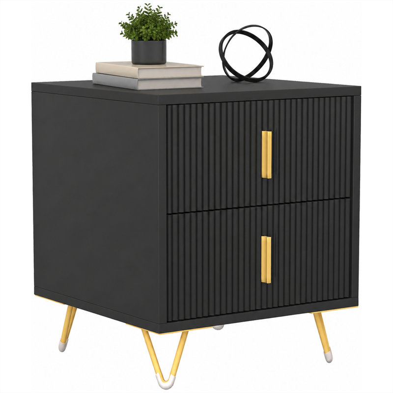 40 cm W Bedside Table