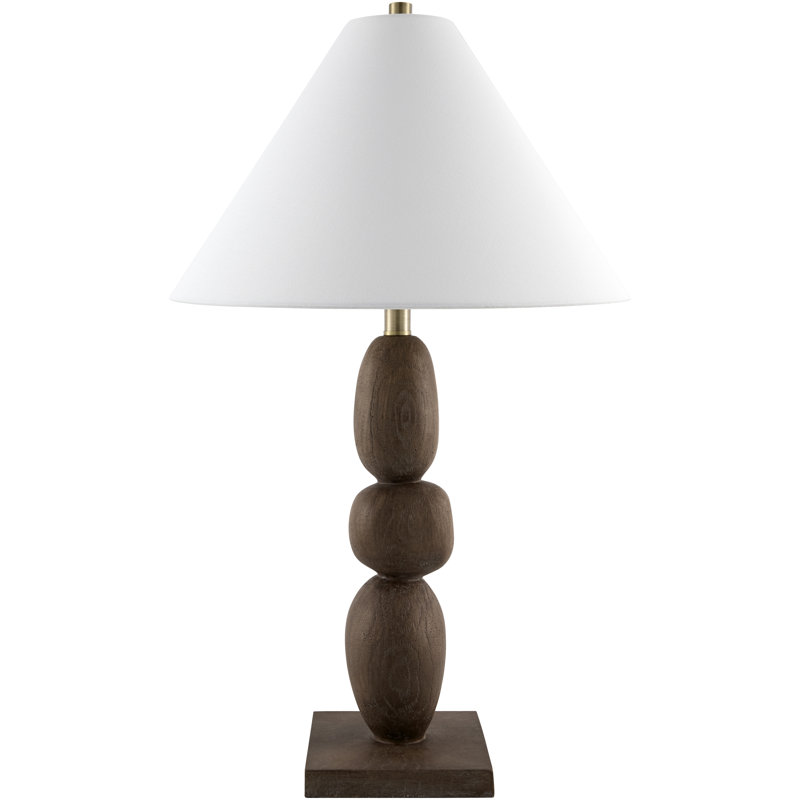 Lampe de table, Marron foncé