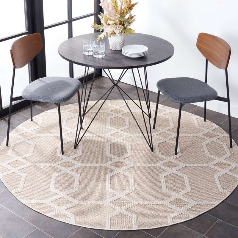 Global Performance Geometric Rug, Round 6'7"