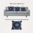 Happy Hippy Geometric Outdoor Reversible Throw Pillow-315377693-393973899