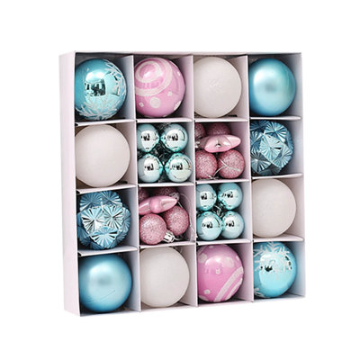 42 Pcs Of Christmas Ball Ornaments Christmas Tree Decoration Holiday Wedding Party Decoration
