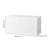 Modern White Storage Bench With Pull-out Drawer, Minimalist Organizer For Entryway, Bedroom Or Living Room
