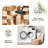 Beige Abstract Blocks carpet-easy to clean, machine-washable, soft and comfortable; suitable for door mats, kitchens, living rooms, bedrooms, corridors, and laundry areas. Easy to clean, durable carpet for home decoration.-670454380