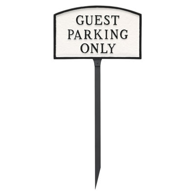 Weather Resistant Metal Garden Sign