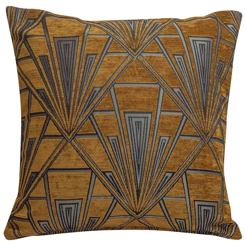 Floral Blue Cushion, 43x43cm, Cover only