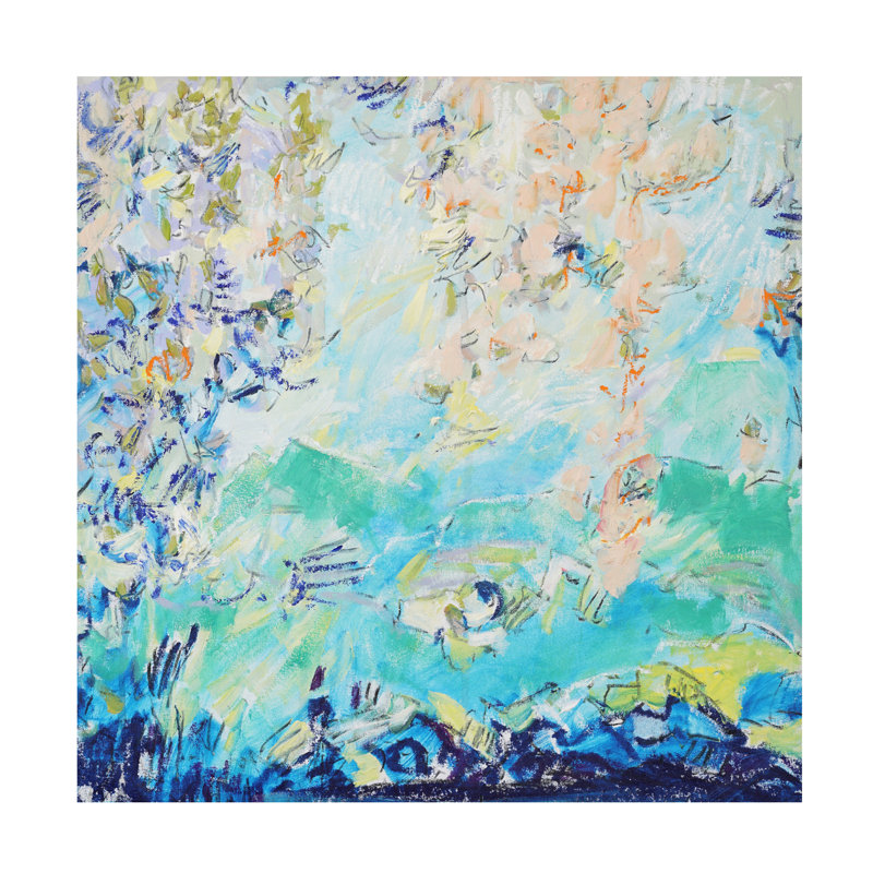 " New Pathways VI " on Canvas, 35" H x 35" W