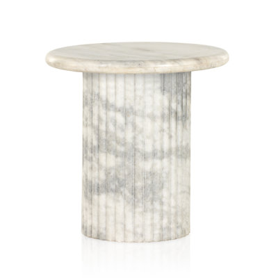 Oranda Marble End Table