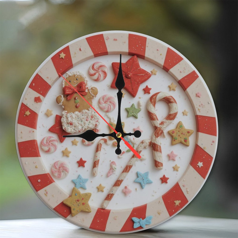 Sucette-Horloge-Avec-Arcs-Bonbons