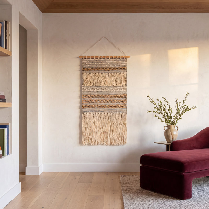 Pasha Jute Wall Hanging with Rod