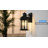 Dusk to Dawn Motion Sensor Outdoor Porch Lights, Modern Exterior Porch Light Fixtures Wall Mount-129225050
