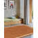 Anwitha Bordered Handmade Orange Area Rug