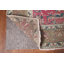 Tapis traditionnel rose fait à la main 8 x 11 po