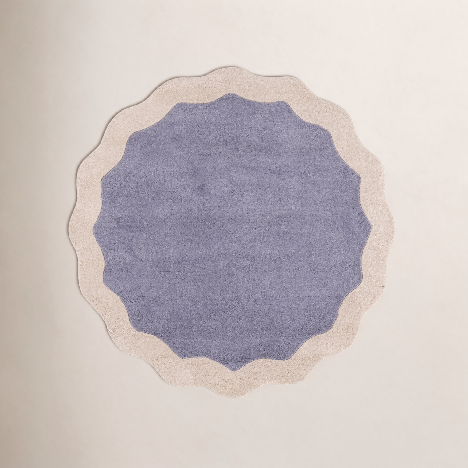 Hand-Tufted Wool Rug, Round 6'