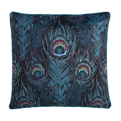 Dandy Peacock 100% Polyester Filled Cushion