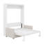 Lit escamotable double pleine grandeur avec coussin-348444483-348444493