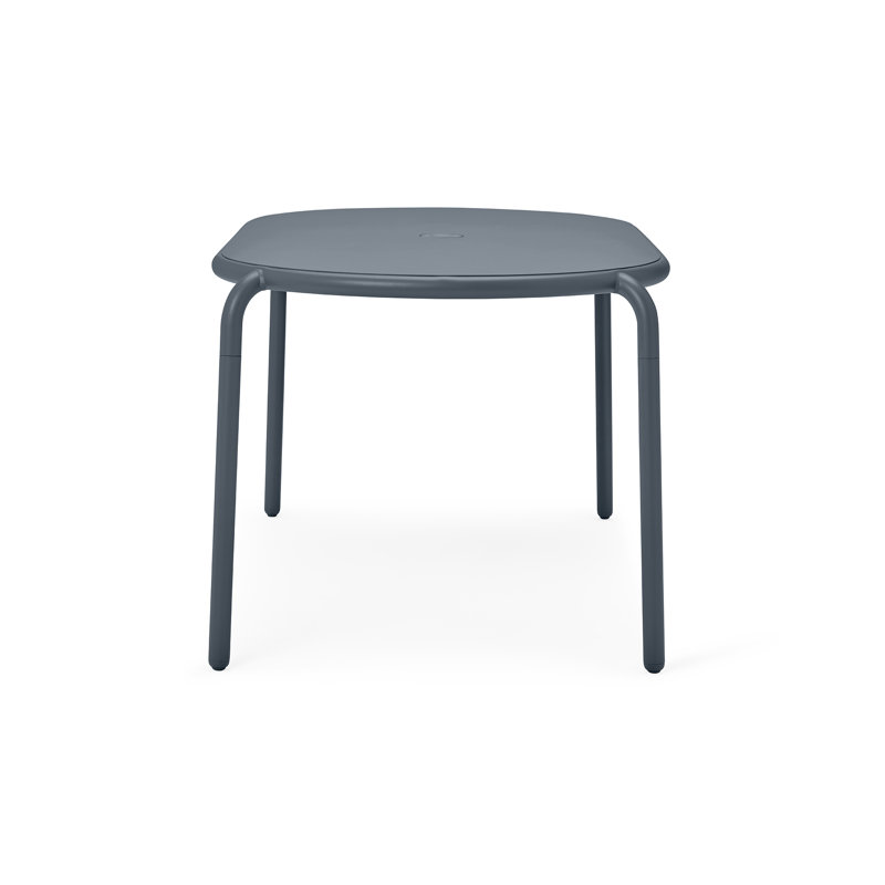 Toni Tablo Outdoor Dining Table Set With Chairs, Anthracite, 4