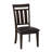 Mariama 18.5 " H Faux Leather Upholstered Acacia Solid Wood Side Chair