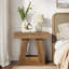 Table de bout d'appoint en bois rustique 24 po à 2 niveaux-204936149