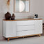 Buffet 63 portes 2 portes 3 tiroirs 