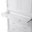 Grand garde-manger autoportant avec 6 tablettes de porte, 2 tablettes réglables et 5 tiroirs-131408537