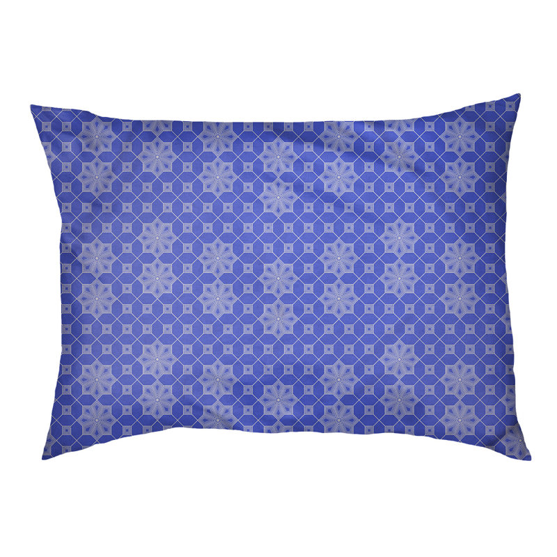 Coussin pour chien Byrge, Moyen (H 14 po x l 42,5 po x P 32,5 po), Bleu