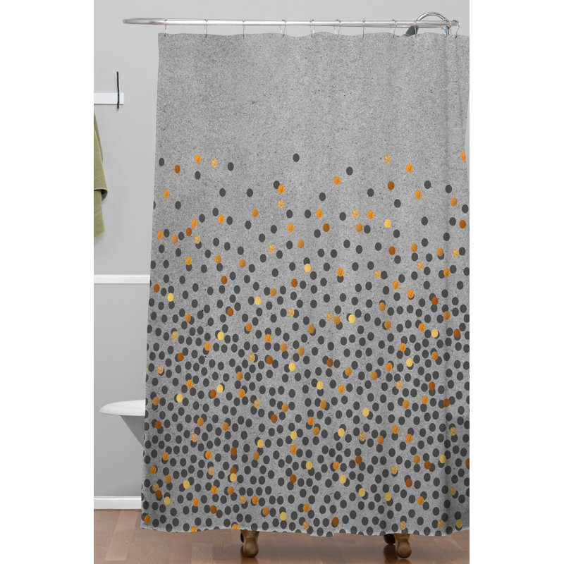 Polka Dots Shower Curtain