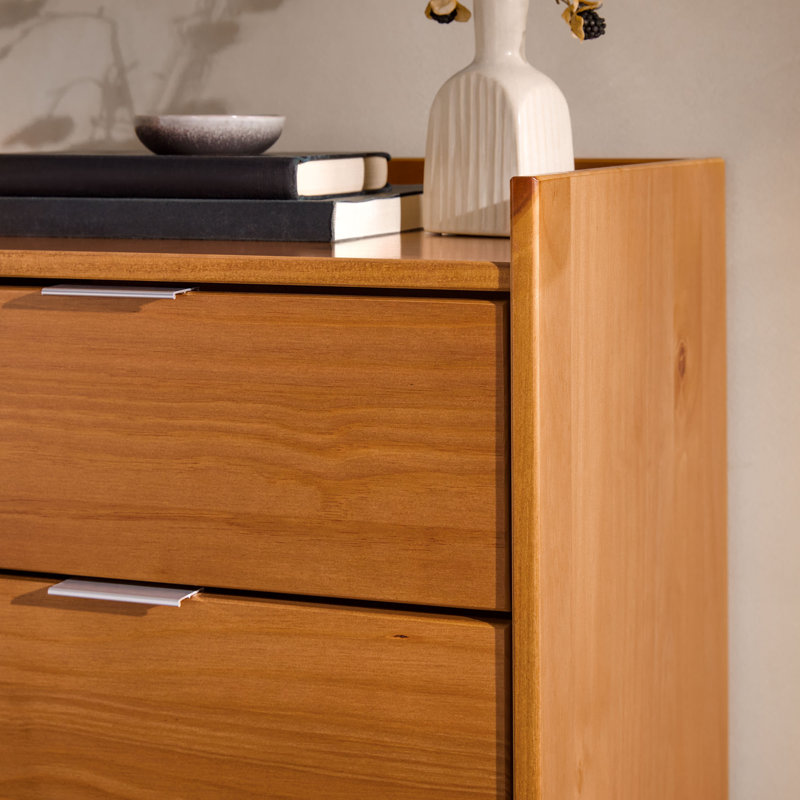 Gheorghe 5-Drawer Solid Wood Dresser | Stylish Storage