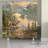 Thomas Kinkade Lakeside Splendor Shower Curtain