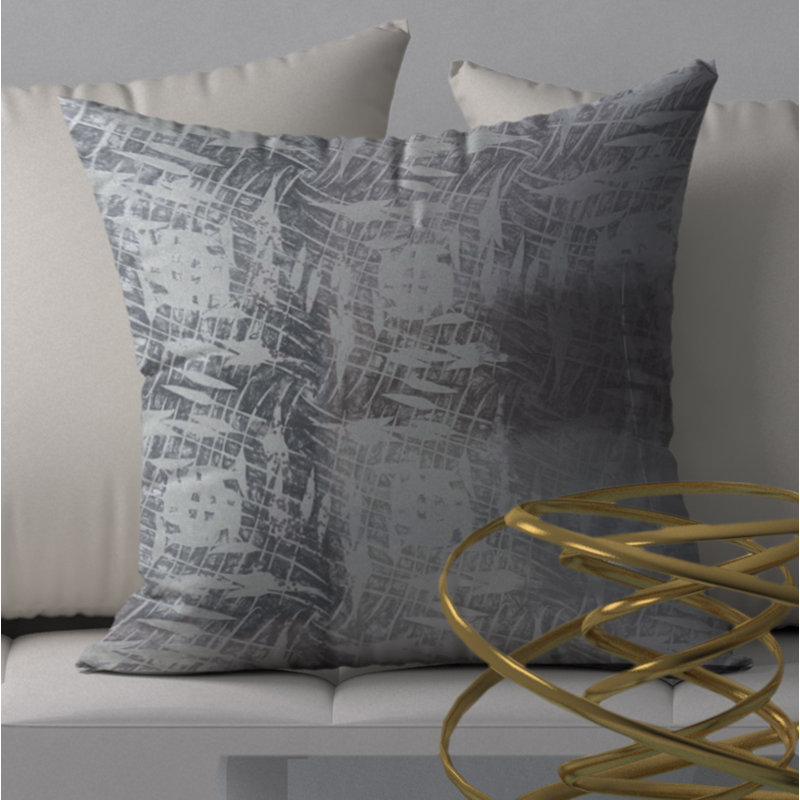 Housse de coussin carré généreuse et insert, 20 po x 20 po