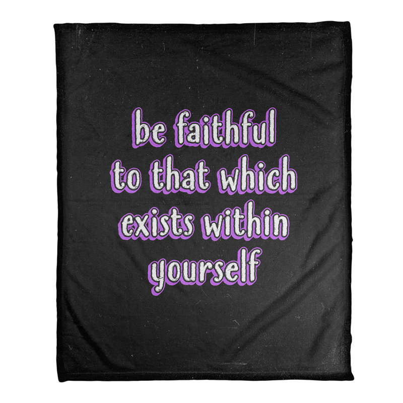 Sewn Throw Blanket, 50" W x 60" L, Purple, Light