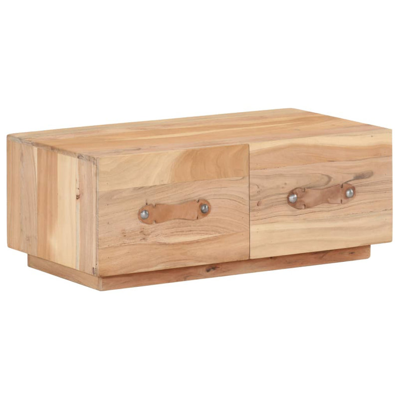 Bosch Solid Wood Block Coffee Table with Storage