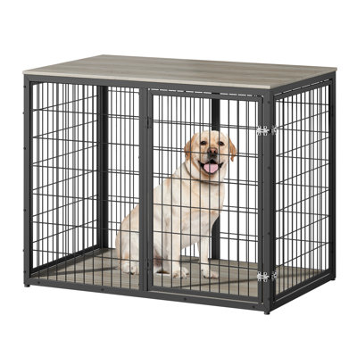 Meuble cage pour chien Barney