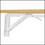 Table murale pliante, bureau à abattants peu encombrant pour petits espaces, bureau flottant polyvalent pour salle de lavage, cuisine, bureau personnel, installation facile