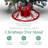 The Holiday Aisle® Rotating Tree Stand Base w/Snowdrift 6.5' Pine Christmas Tree