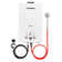 CAMPLUX 4.22 GPM 110,000 BTU Outdoor Portable Propane Tankless Water Heater with LED Display