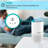 Equator Advanced Appliances Tabletop Air Purifier with True HEPA Filter and Humidifier Function for 269 Cubic Feet