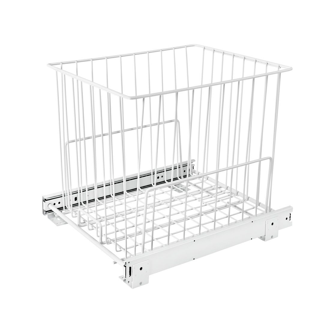 Rev-A-Shelf Steel Wire Pull Out Hamper for Vanity/Closet Applications Rev-A-Shelf 