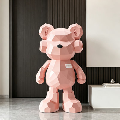 Sakura - objet décoratif en résine rose