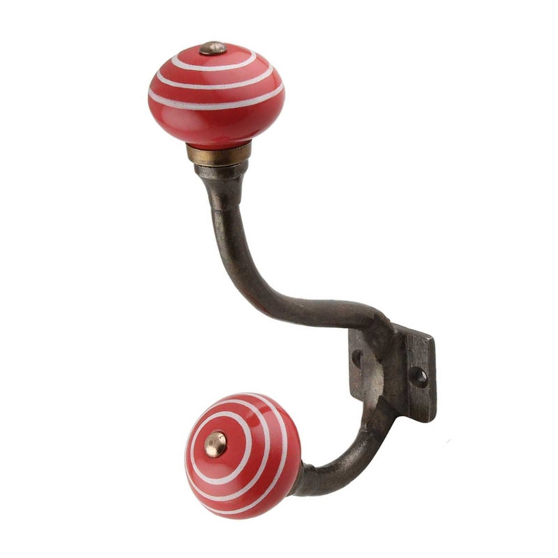 Baxley Iron 1 - Hook, Red/White