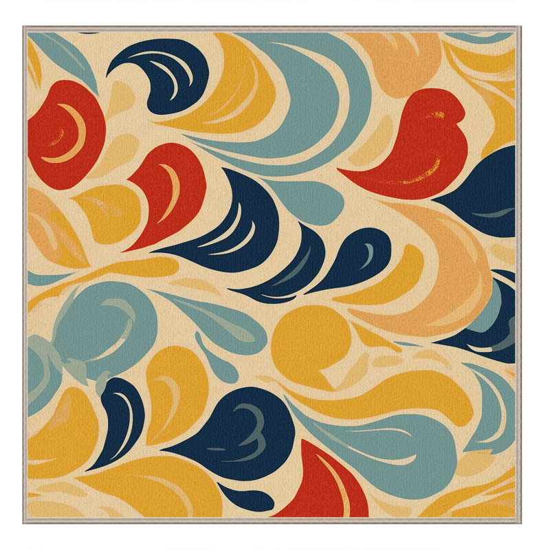 Flashy Stomp Rug, Square 3'