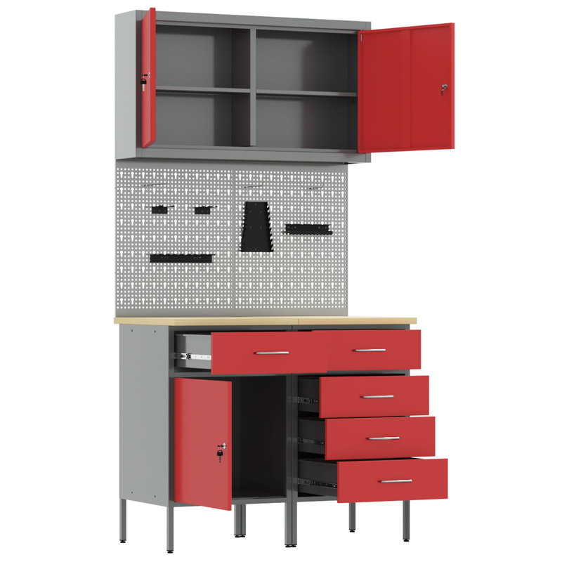 Work Cabinet with Drawer