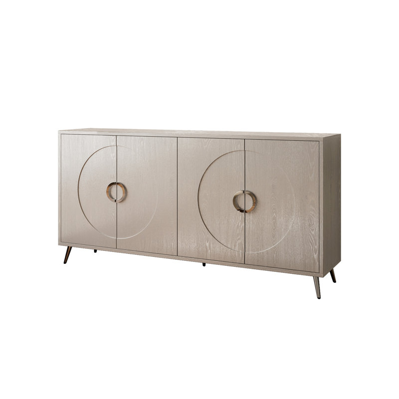 Buffet Modern Modern, Argent champagne, Champagne