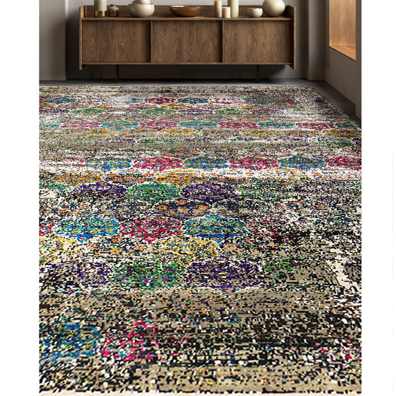 Geometric Area Rug, Rectangle 8' x 10'